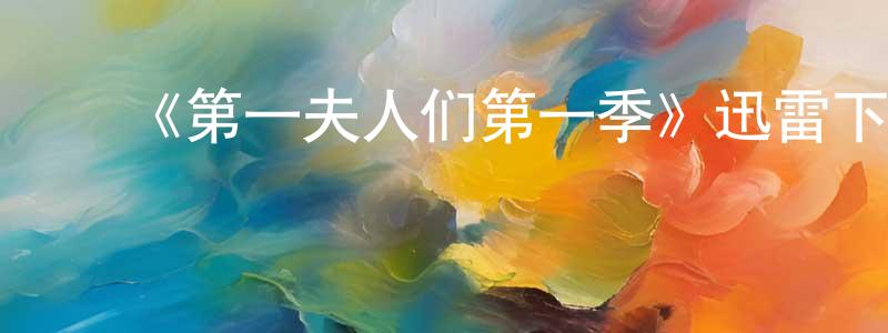 陈金友发布《第一夫人们第一季》迅雷下载/在线观看-都市情感-美剧天堂